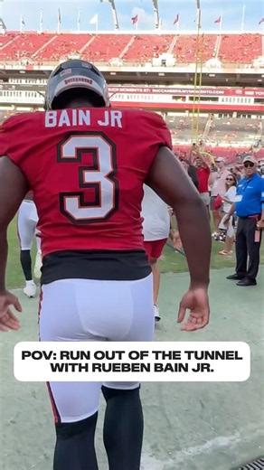 The moment we've all been waiting for... Rueben Bain Jr. makes his @NFL debut TONIGHT ‼️ #nfl #bucs