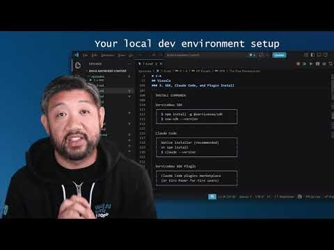 Your local dev environment setup