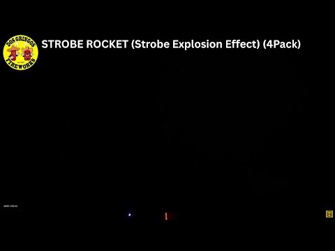 STROBE ROCKET (Strobe Explosion Effect) (4Pack)