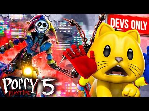 I FOUND a SECRET Poppy Playtime Chapter 5 DEV TEST MODE!