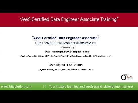 Advance your data engineering career with the AWS Certified Data Engineer Associate training.