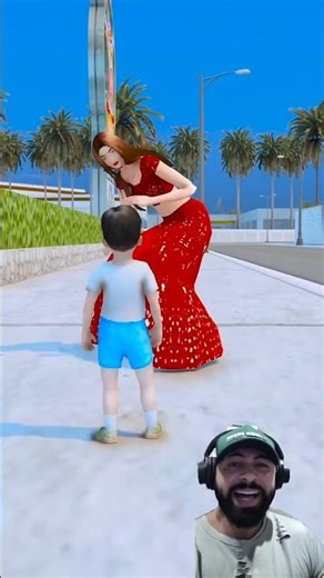 Tadinho só menino ninguém que brincar com ele #shorts #gta #hulk