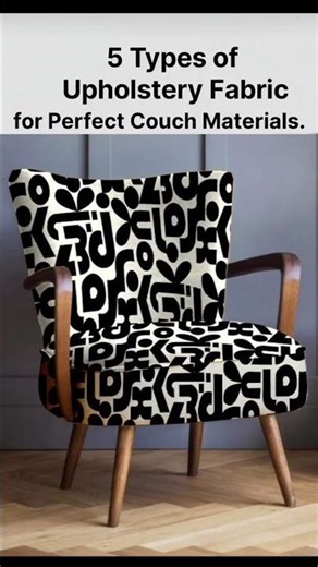 5 Types Of Upholstery Fabrics for Perfect Couch Material!!! #upholstery #upholsteryfabric #shorts