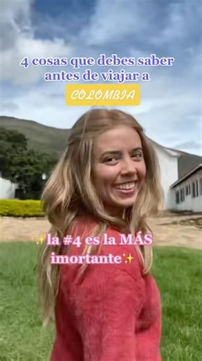 COLOMBIA TRAVEL 🇨🇴 4 tips before you visit #colombiatravel