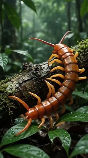 🐛 Exploring the Giant Amazonian Centipede