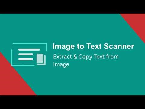 Image to Text – Extract Text from Images Instantly