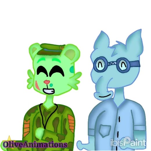 It says push, not pull! (Ft. Sniffles and Flippy from HTF) #givemebackmykids #htf #animation