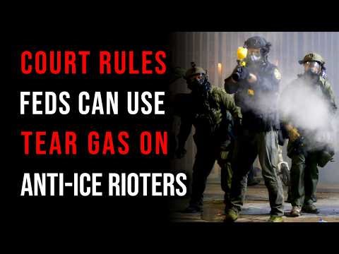 9th Circuit SLAPS DOWN Portland Anti-ICE Rioters – Feds Can Now Use Tear Gas & Munitions
