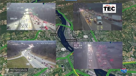 Join Meteorologist Steve Knight for a live look at traffic conditions across the area and today's latest forecast. | Local 21 CBS News, WHP Harrisburg