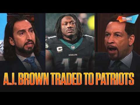 A.J. Brown traded to Patriots, Pulisic breaks goal drought, Where do the Thunder go from here? | FTF