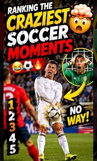 Ranking The Craziest Soccer Moments Ever 🤯⚽ Funniest Fails & Bloopers! 😂