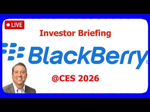 Live - BlackBerry Investor Briefing CES 2026