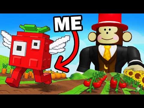 Can I STEAL A GARDEN Without being TRAPPED... [Roblox Be a Plant]