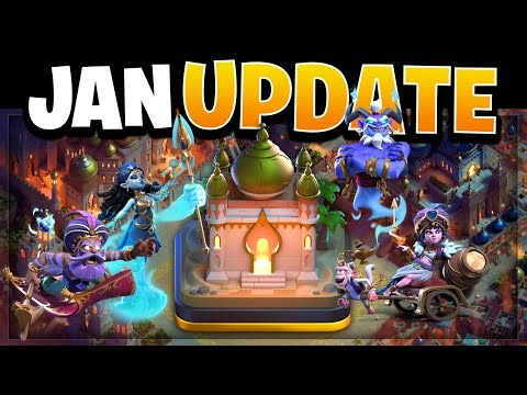 January 2026 Gold Pass, Hero Skins & NEW Desert Nights Scenery in Clash of Clans!