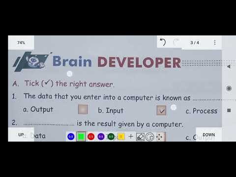 Computer class 2 CBSE CHAPTER-3 WORKING OF A COMPUTER.