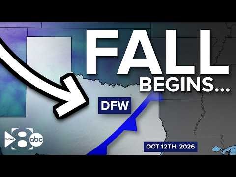 The First Real Cold Front of the Season Arrives Friday | DFW Weather Update