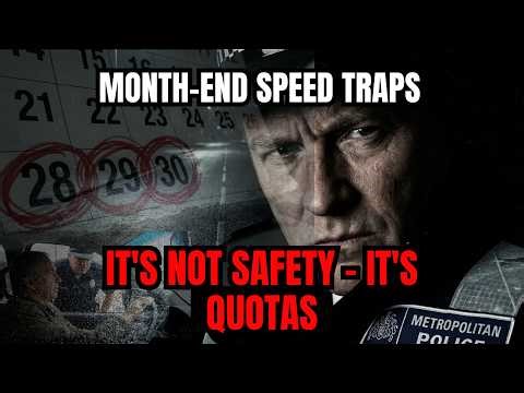 The Real Reason Cops Set Up Speed Traps at Month End — It's Not Safety