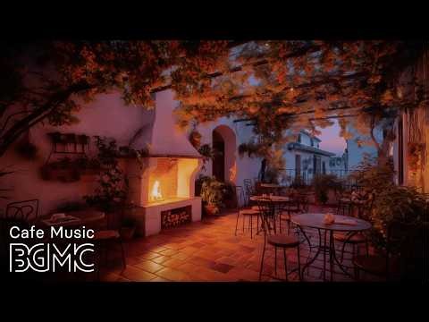 Mediterranean Terrace Café & Slow Bossa Nova ☕ Relaxing Music for Sleep & Study
