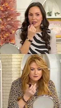 Julia Cearley Tries Laura Geller Italian Marble Lipsticks 💄 | QVC
