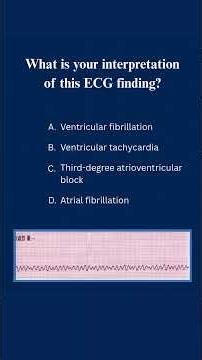 ACLS Practice Test Question 6 Answer Key #acls #reels #practicetest