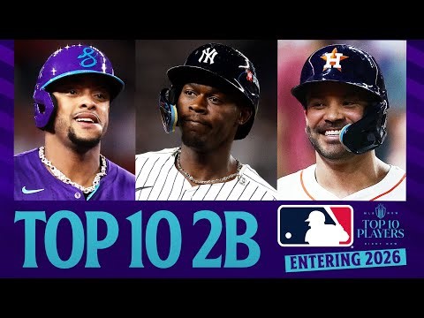 Ranking the Top 10 2B in MLB entering 2026! (Who is the best second baseman in baseball right now?)