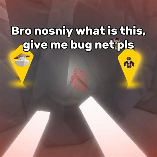 Nosniy what is this, give me bug net pls 😁 | #robloxrivals