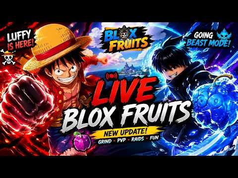 🔥 LIVE Blox Fruits Grinding – OP Fruits Hunt! #bloxfruits#roblox#livestream