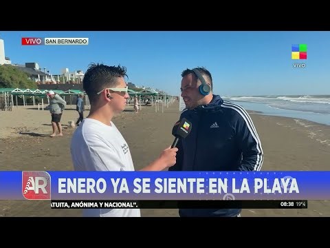 🏖️ EN VIVO DESDE SAN BERNARDO: TURISMO, SOL Y GANAS DE DESCANSAR
