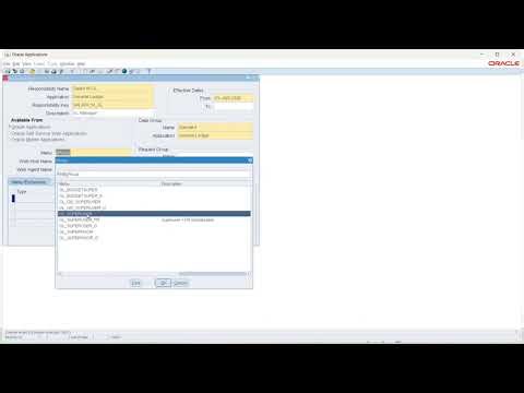 Lecture 1 Oracle Financial R12 Creation of User and Responsibility By Prof Salaih Muhammad