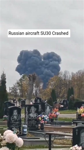 Russian aircraft SU30 Crashed