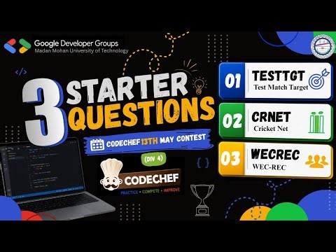 CodeChef Contest:238 Questions Solutions.