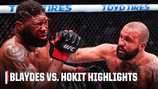 UFC 327 Highlights: Curtis Blaydes vs. Josh Hokit | ESPN MMA