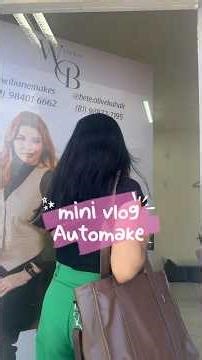 MINI VLOG CURSO AUTOMAKE #automake #maquiagem #cursomaquiagem