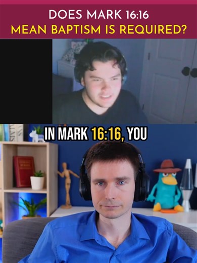 Does Mark 16:16 mean baptism is required to be saved? #christian #bible #baptism #baptized #catholictiktok #orthodoxtiktok #protestanttiktok #christiantiktok #mark16