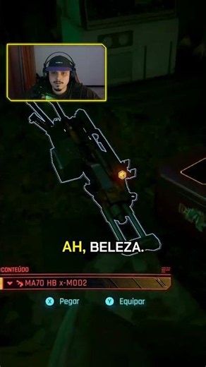 Tem uma arma icônica nesse avião caído em Dogtown (MA70 HB x-MOD2) #cyberpunk2077 #shorts