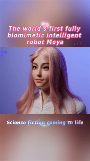 😍 Moya, the world's first fully biomimetic intelligent robot made in China, has come from science fiction to reality. 🤖 She has a realistic expression, high looks, and long battery life, demonstrating the tremendous progress of bionic technology. #Chinalife #ChinaTech #biomimetic #humanoid #robot #intelligent #science ROBOTS ROBOT Universal Robots China Science | Hola Fujian