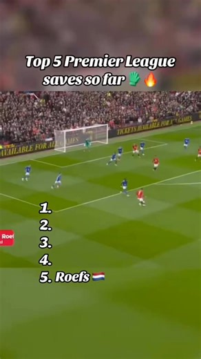Top 5 Premier League saves so far 🧤🔥 #PremierLeague #Football #Goalkeepers #Saves #Opydaily #shorts #fyp #viral | Manchester United Network