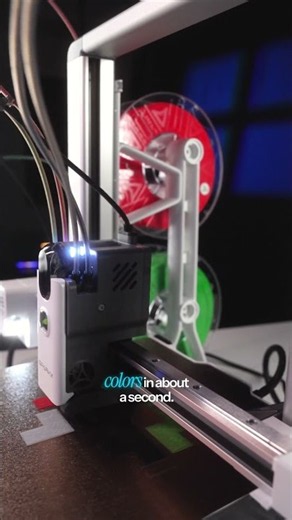 This 4-Color 3D Printer Changes Colors in ONE SECOND! 🤯 Creality SPARKX i8