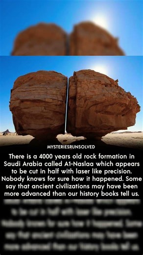 Nature doesn't make straight lines... so who cut this? 👽#AncientMysteries#HistoryUnsolved#Archeology