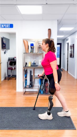 🦾Jackie, an above-knee amputee, has been focused on gait improvement, strength, and prosthetic control—and it’s paying off. From traveling to walking down the aisle at her sister’s wedding, these milestones matter. 💐 | A Step Ahead Prosthetics