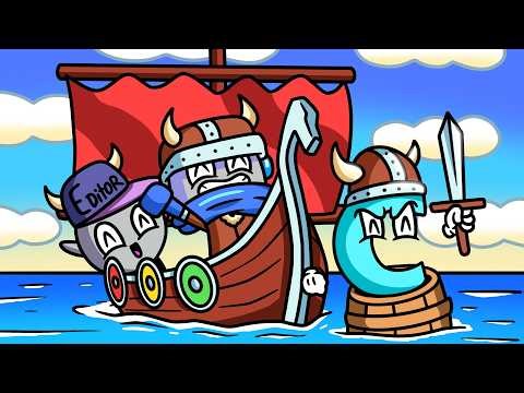 We Sail and Pillage as Vikings in Human Fall Flat!