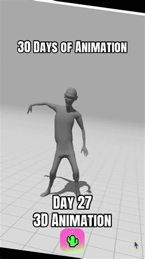 30 Days of Animation – Day 27 (Character) | 3D Game Animation Practice
