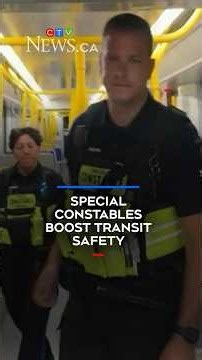 Special constables patrol transit network