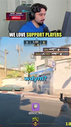 WE LOVE SUPPORT PLAYERS... #counterstrike2 #cs2 #csgo