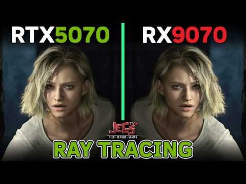 RTX 5070 vs RX 9070 | Ray Tracing | Tested in 15 games