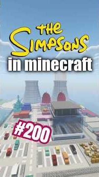 Springfield Power Plant from the Simpsons IN MINECRAFT!
