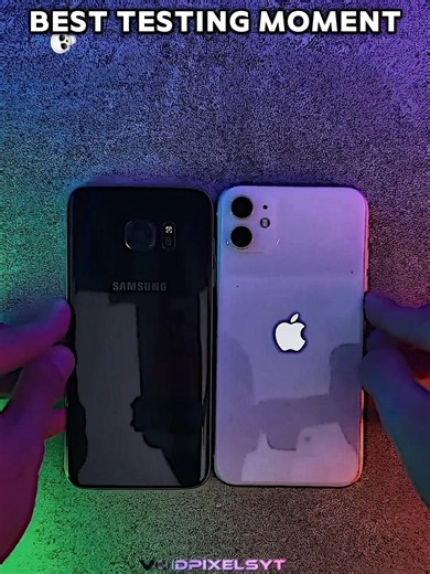 iPhone 11 vs Samsung Speed Test: Total Domination! 💀⚡ #speedtest #old #comprison #shorts