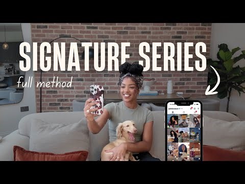 REVIVE your Instagram | Build a Signature Series STEP BY STEP