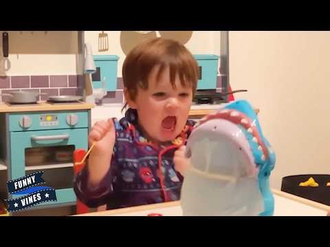 Babies and Siblings Playing Shark Bite Game FAILS | Funniest Moments | Funny Vines