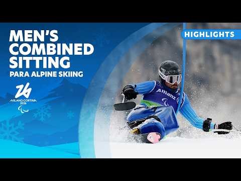 Para Alpine Skiing Men’s Sitting Alpine Combined Highlights ⛷️❄️ | 10 March | Milano Cortina 2026